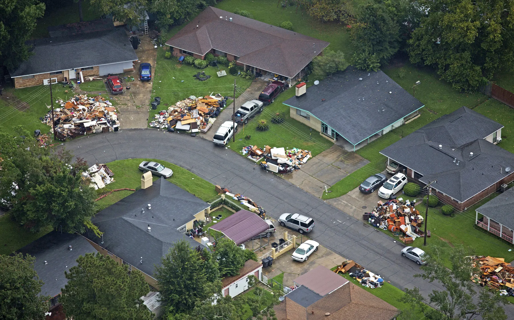 Louisiana Flooding One City