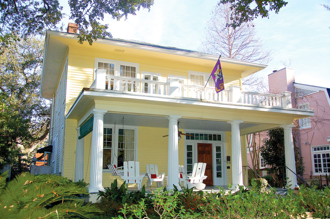 Garden District, one of Baton Rouge's oldest neighborhoods, retains its