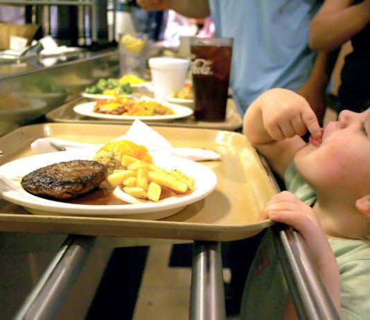 Piccadilly eyes expansion as it looks to compete in an evolving market Lundy Grace, 2, sneaks a bite of her french fries in line at Piccadilly Wednesday night.