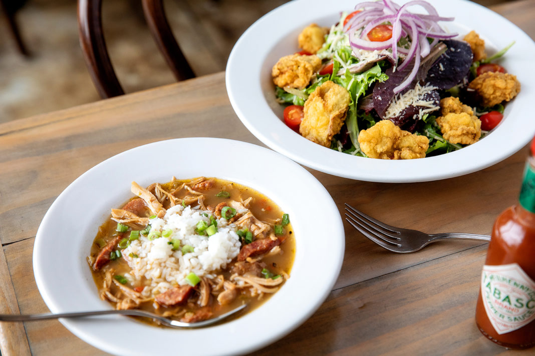 Eliza, Gumbo Ya Ya and Fried Oyster Salad, Russel Davis, 2.19.19 Business Lunch