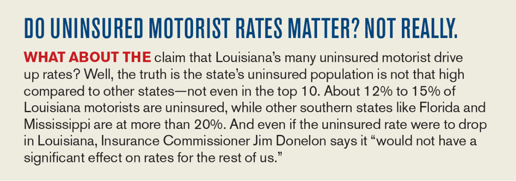 tort reform auto insurance rates