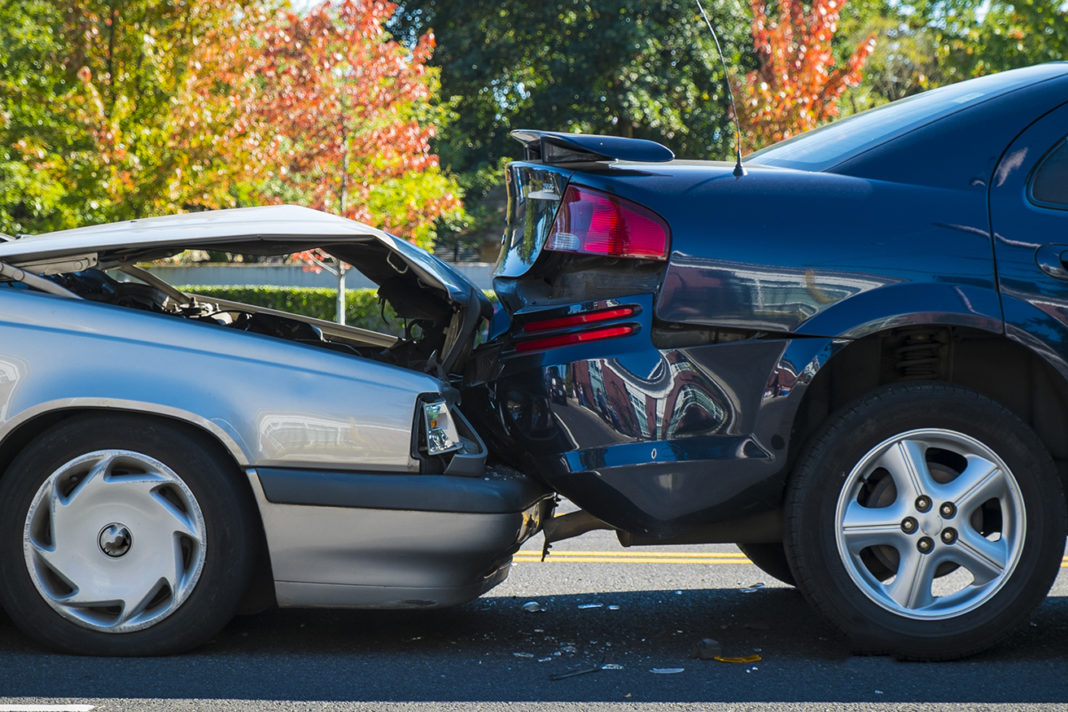 Auto accident involving two cars tort reform