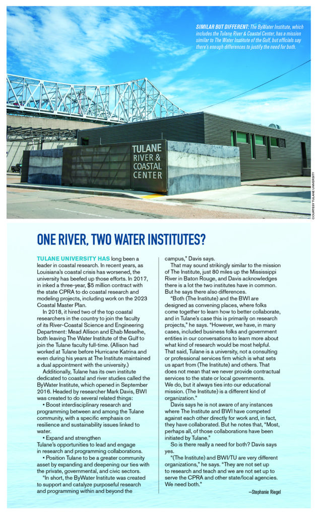 Water Institute ByWater Institute