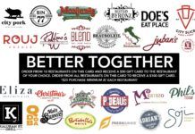 Area restaurants launch #BetterTogetherBR campaign, rewards