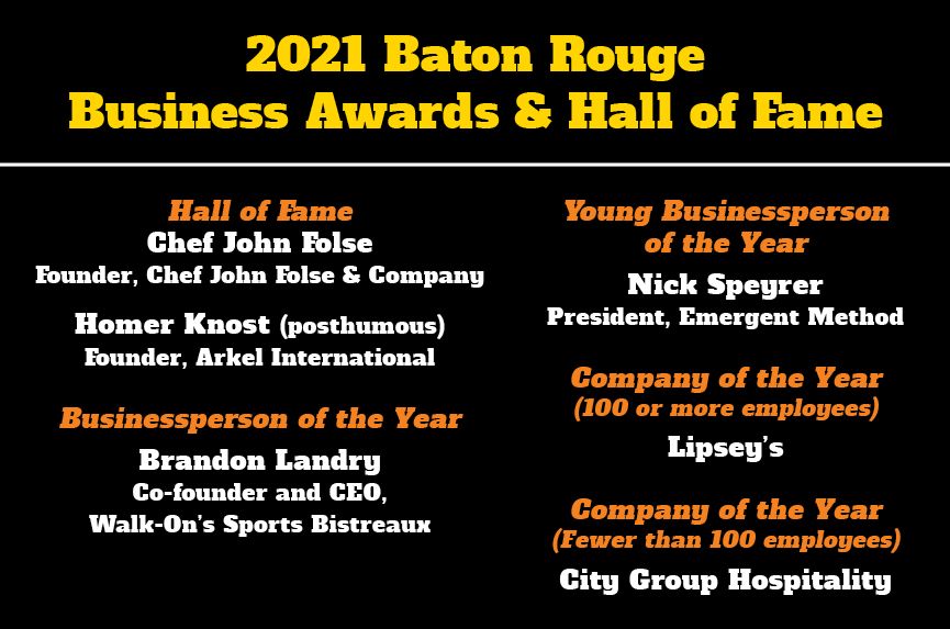 Business Awards and Hall of Fame