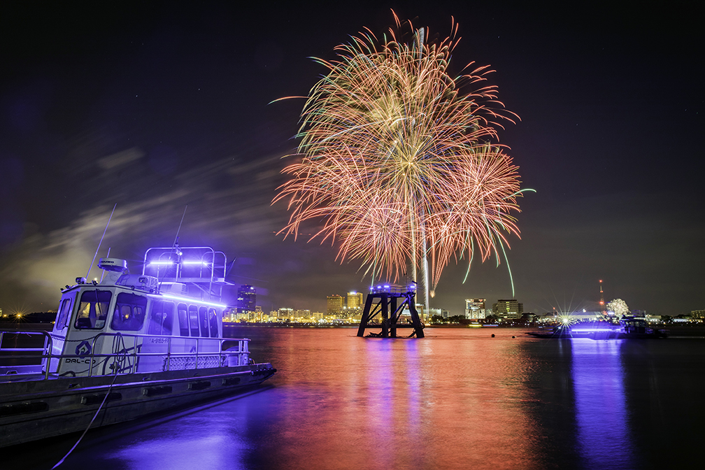 Baton+Rouge+Blazes+with+Historic+Fireworks+Display