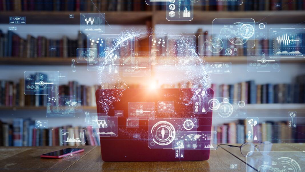 Science technology concept. Education. EdTech.