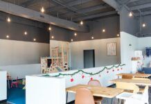 Coffee shop that offers play area for children opens on Lee Drive near Highland