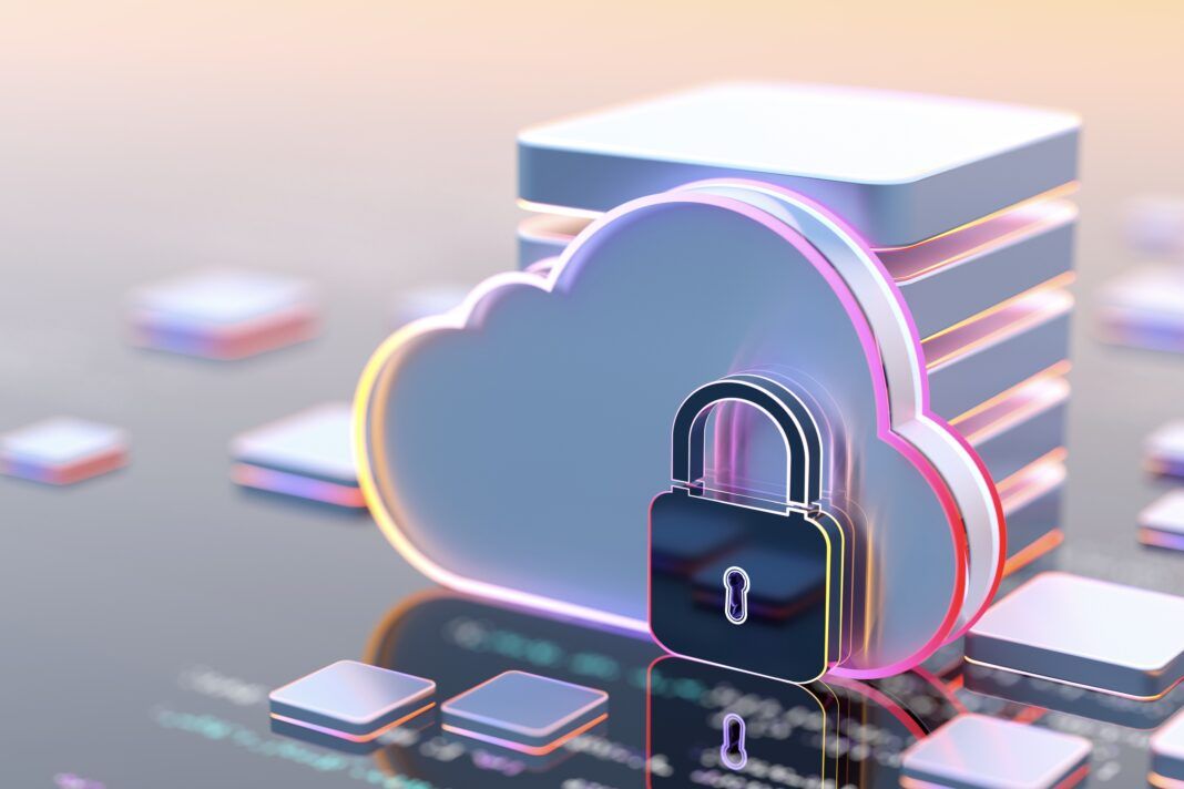 Digital security concept and cloud computing security