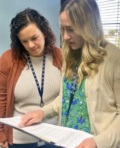 S&B engineers Lindsay Haines and Sophie Dupree collaborate on large-scale industrial projects across Louisiana.