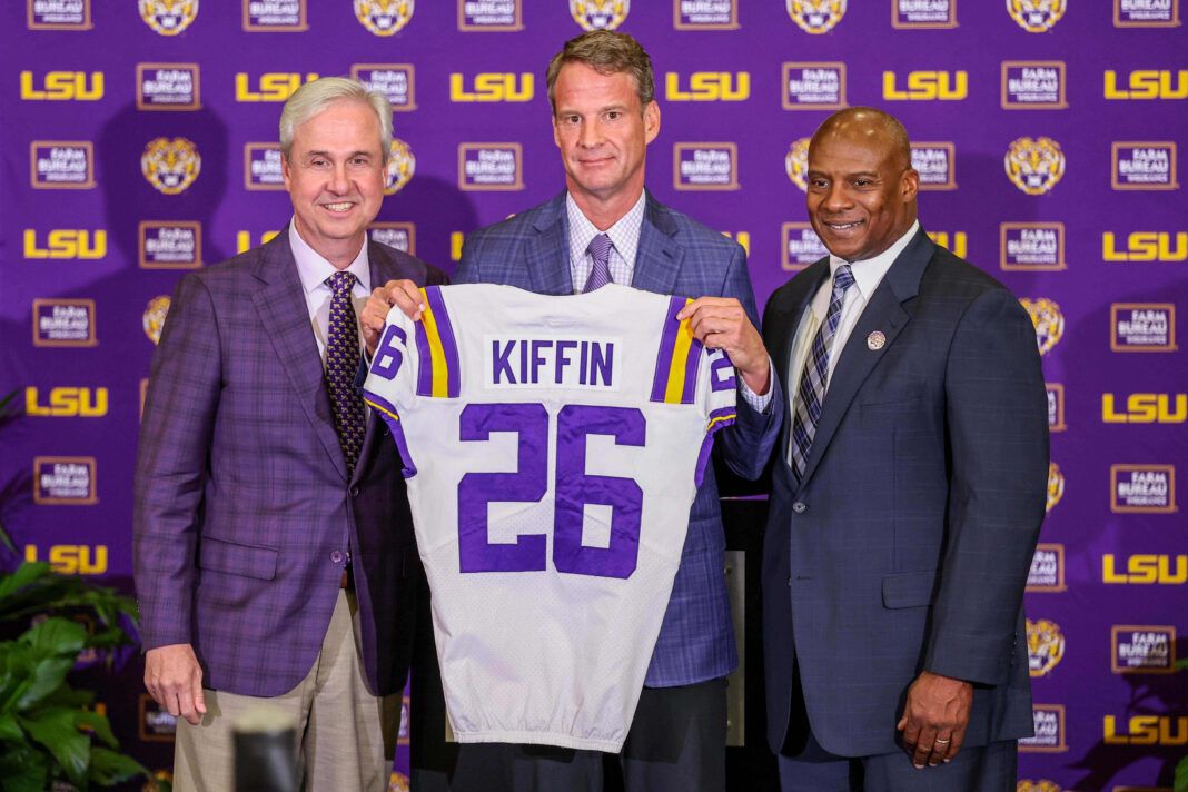 NCAA Football 2025: New LSU Football Coach Lane Kiffin Press Con