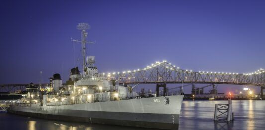 How is the USS Kidd museum faring without its main attraction?
